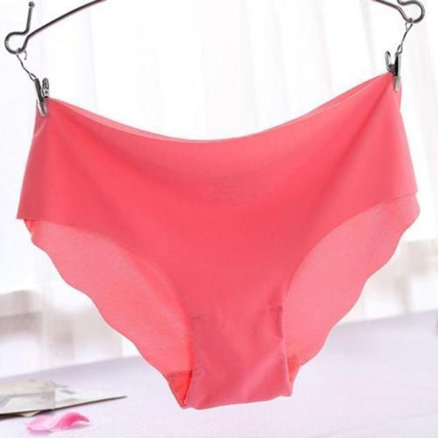 Women Seamless Panties Silk Underwear G String