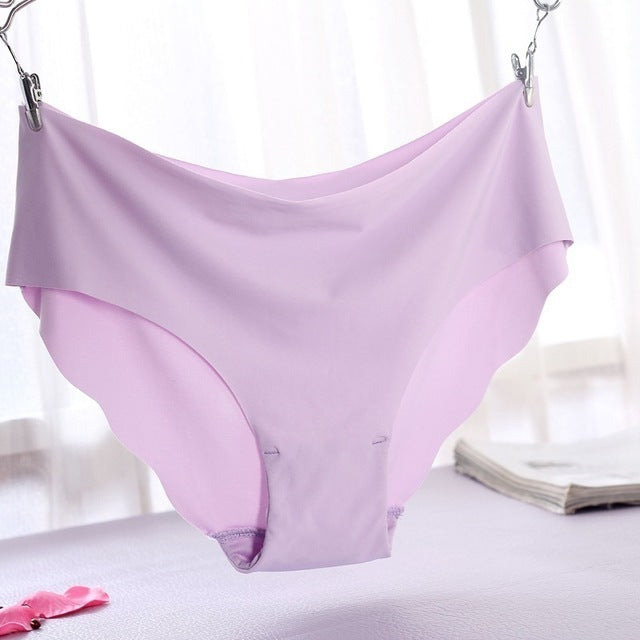 Women Seamless Panties Silk Underwear G String