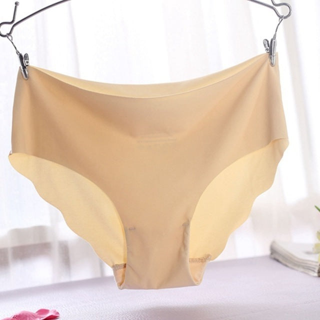 Women Seamless Panties Silk Underwear G String