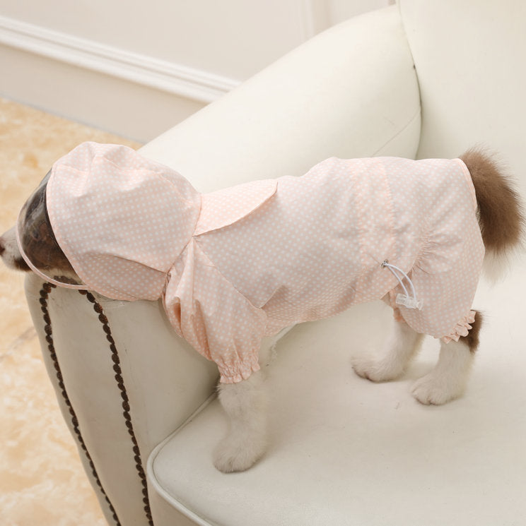 Four-Legged Waterproof And Dustproof Clothes For Going Out