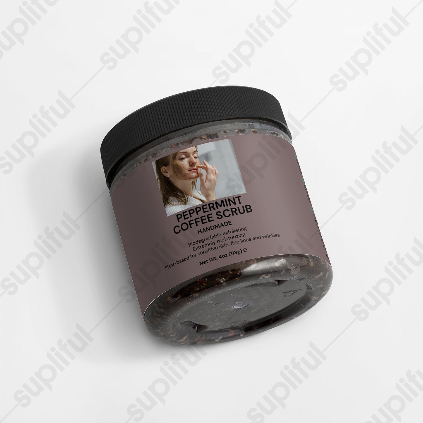 Peppermint Coffee Scrub
