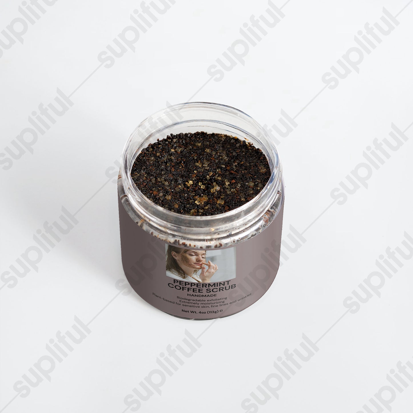 Peppermint Coffee Scrub