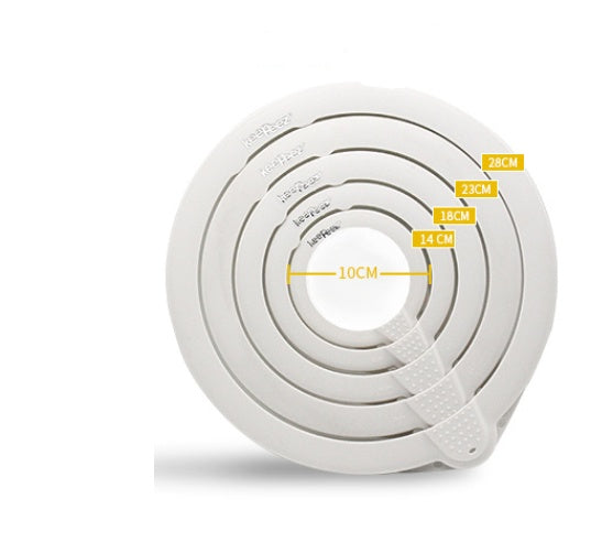 Universal food bowl fresh-keeping cover