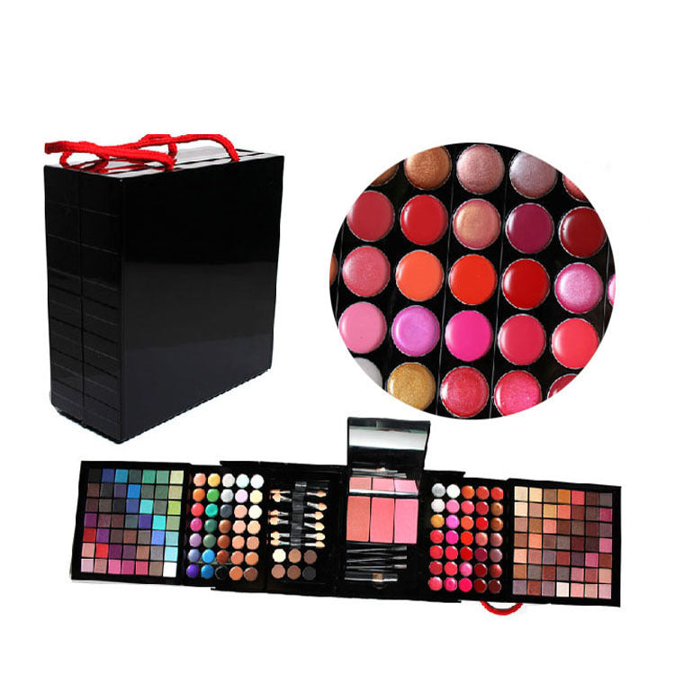 Explosion Deluxe 177 Color Eye Shadow Bronzing Plate Combination Makeup Set White Optional