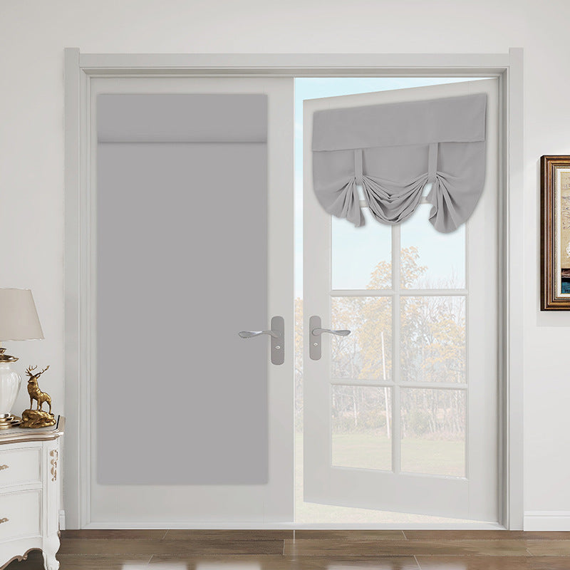 Curtain High Precision Door Curtain Solid Color Blackout