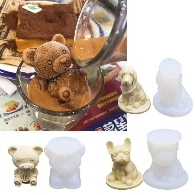Food-grade Dogfighting Ice Cube Chocolate Mold