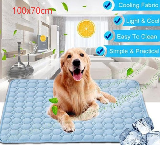 Pet Ice Silk Cold Nest Pad - Cooling Mat for Dogs & Cats 2025