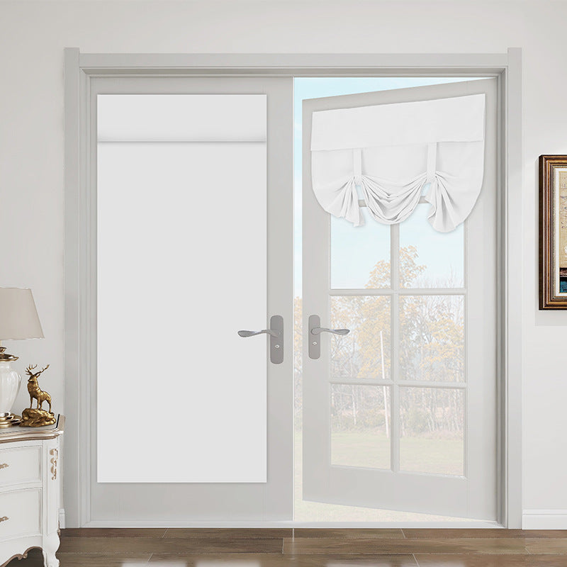 Curtain High Precision Door Curtain Solid Color Blackout