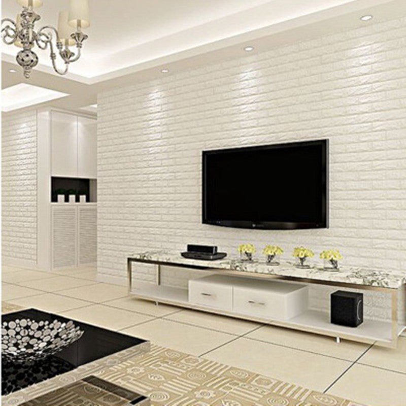 3D Brick Self-Adhesive Wallpaper