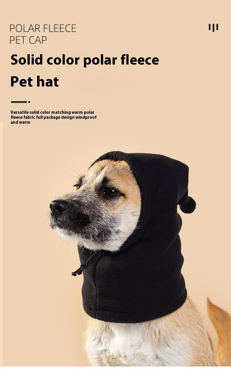 Pet Polar Fleece Transform Funny Hat