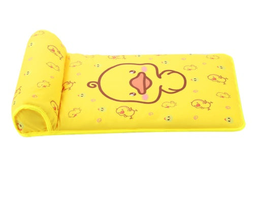 Summer Cooling Dog Mat with Pillow - Breathable Cat Bed 2025