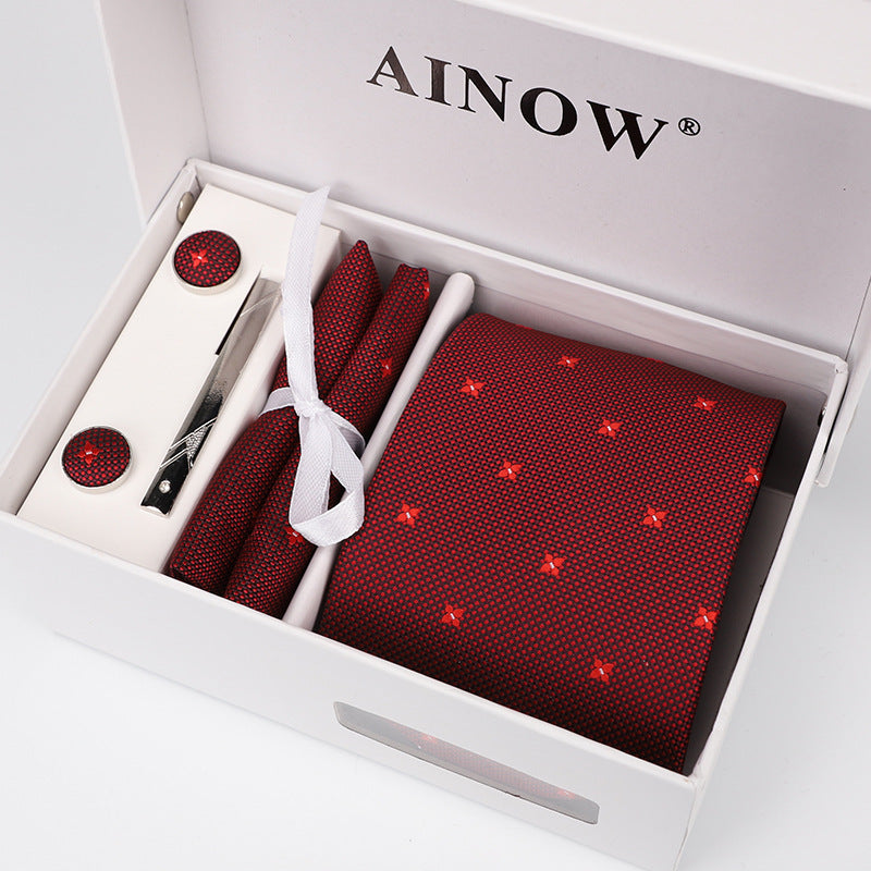 Gift box set of 6 business tie