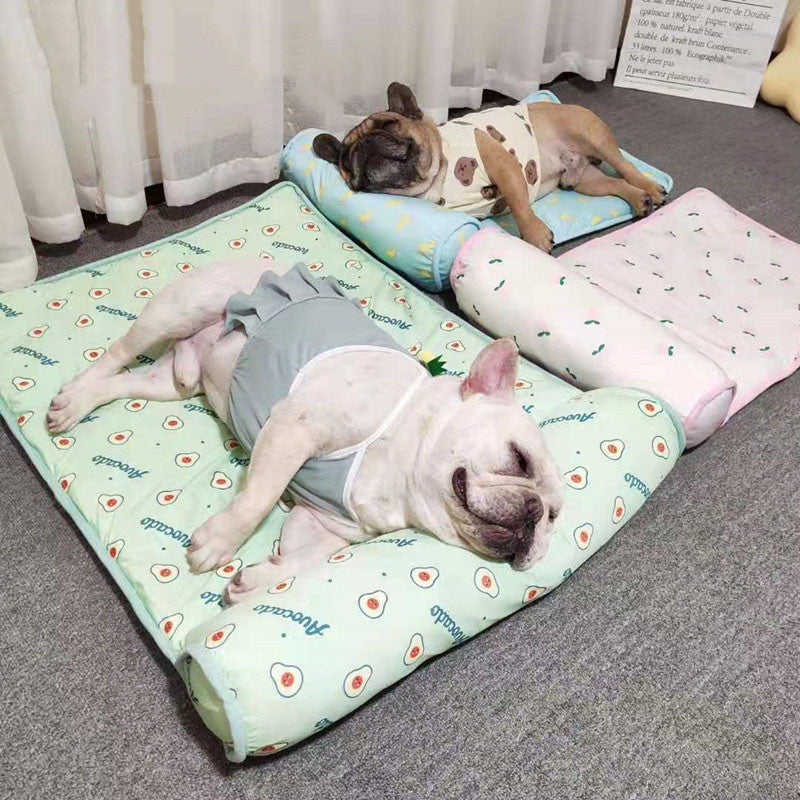 Cool Dog Mat - Summer Cooling Cat Bed, Washable & Portable 2025