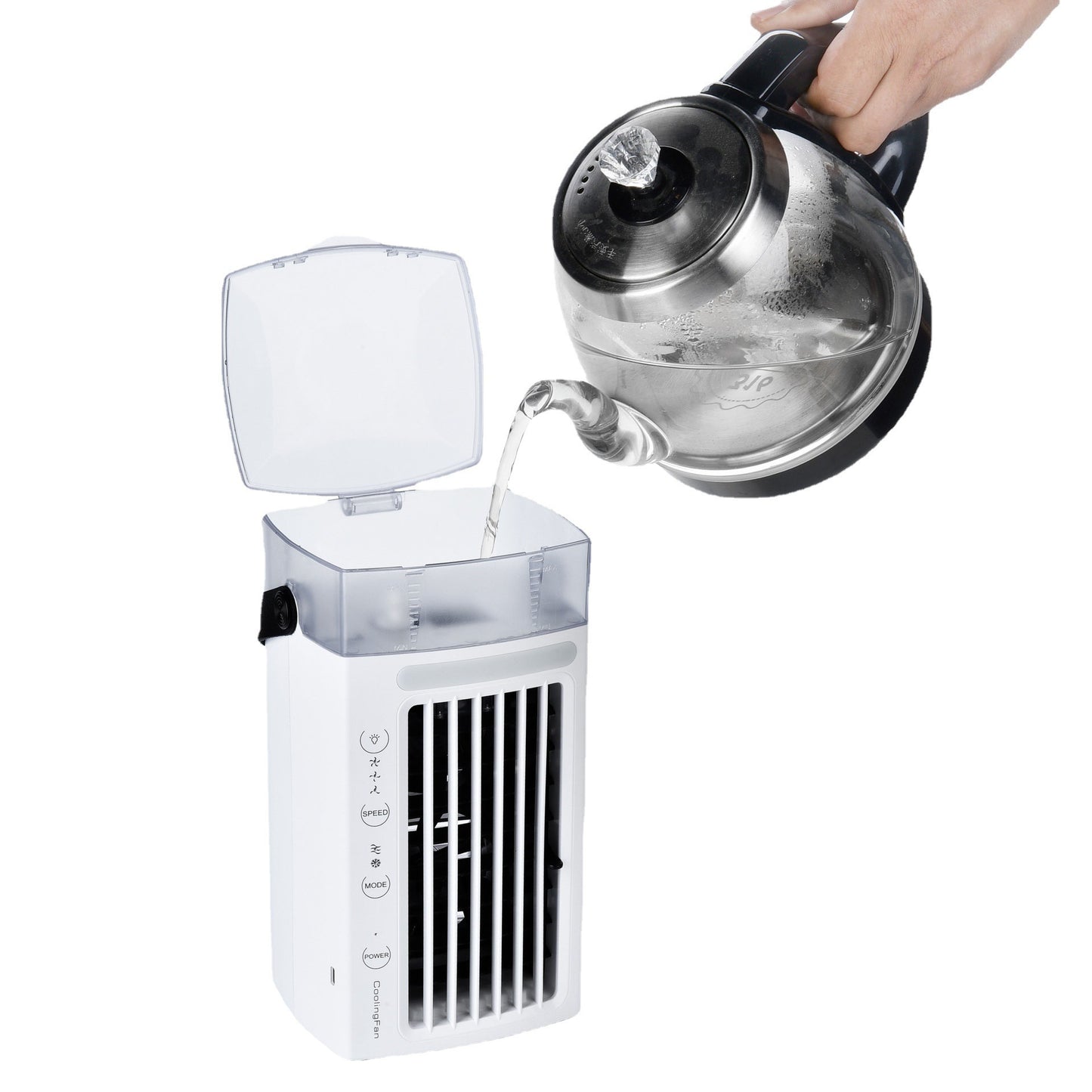 Mini USB Thermantidote Small Portable Spray Fan
