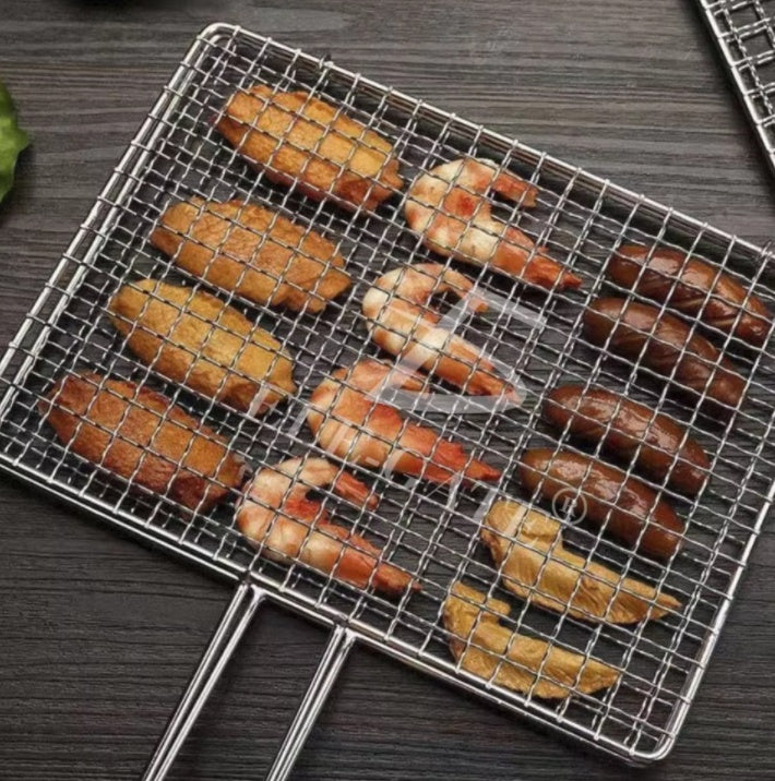 Pliers Barbecue Grill Portable Barbecue Party 65x36cm AuraRitmo