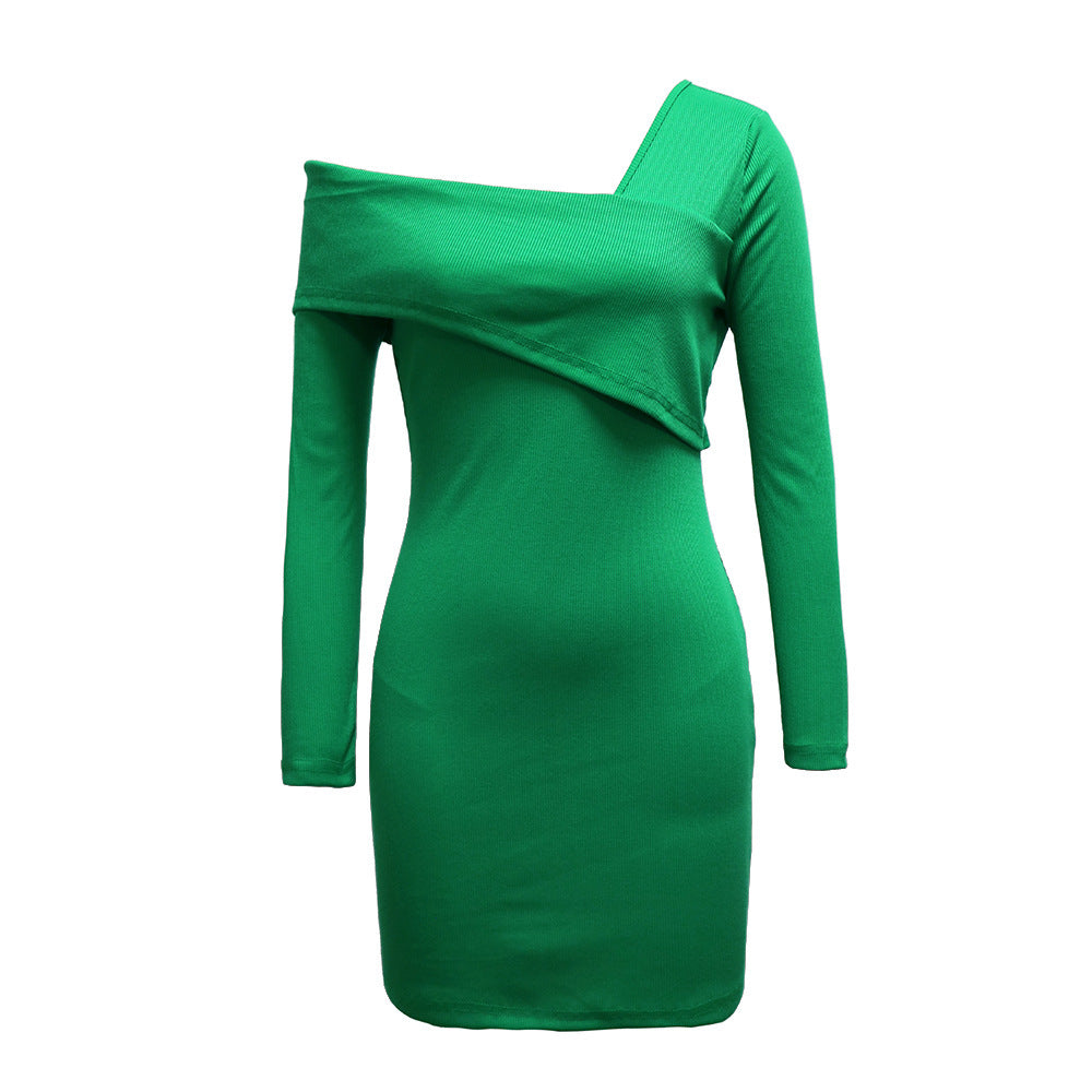 European And American Sexy Slim Temperament Women's Dress