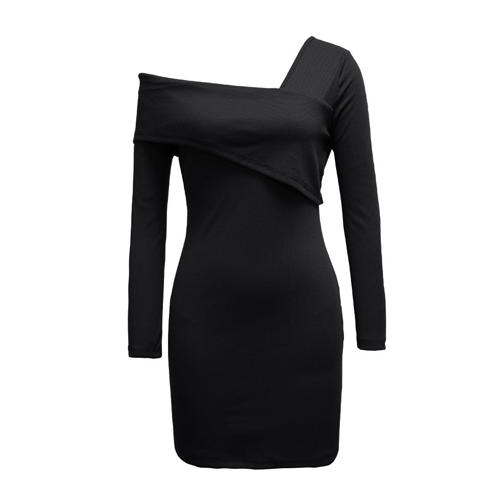 European And American Sexy Slim Temperament Women's Dress
