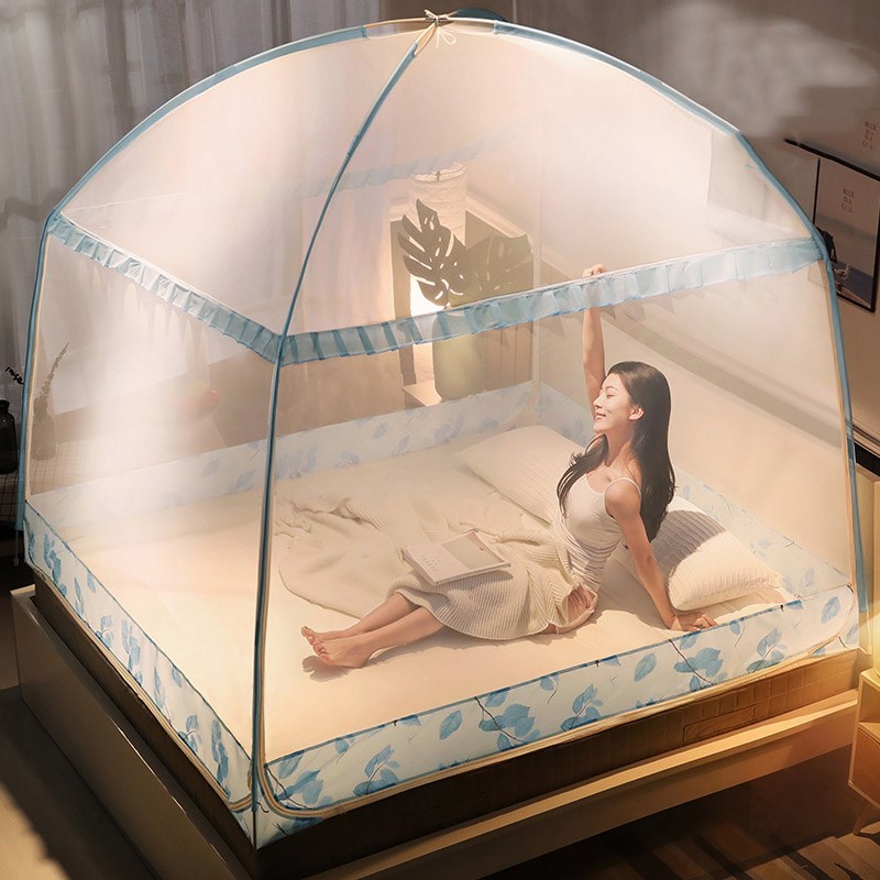 Yurt Mosquito Net 1.8m Meters Household Double Full Bottom Zipper AuraRitmo