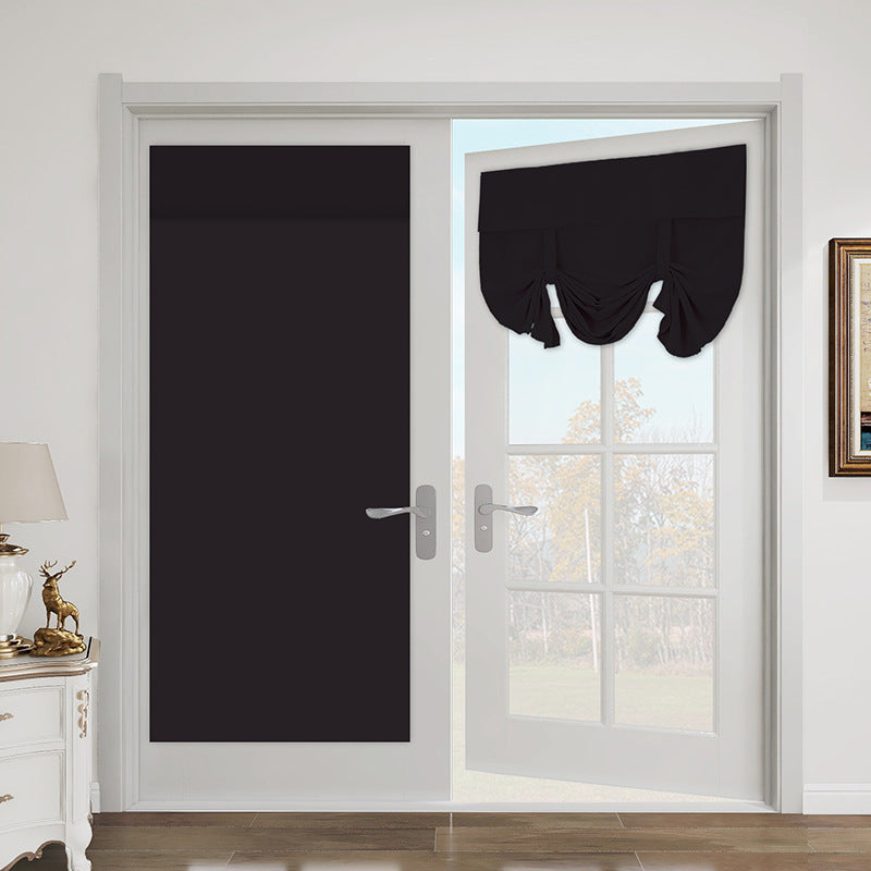 Curtain High Precision Door Curtain Solid Color Blackout