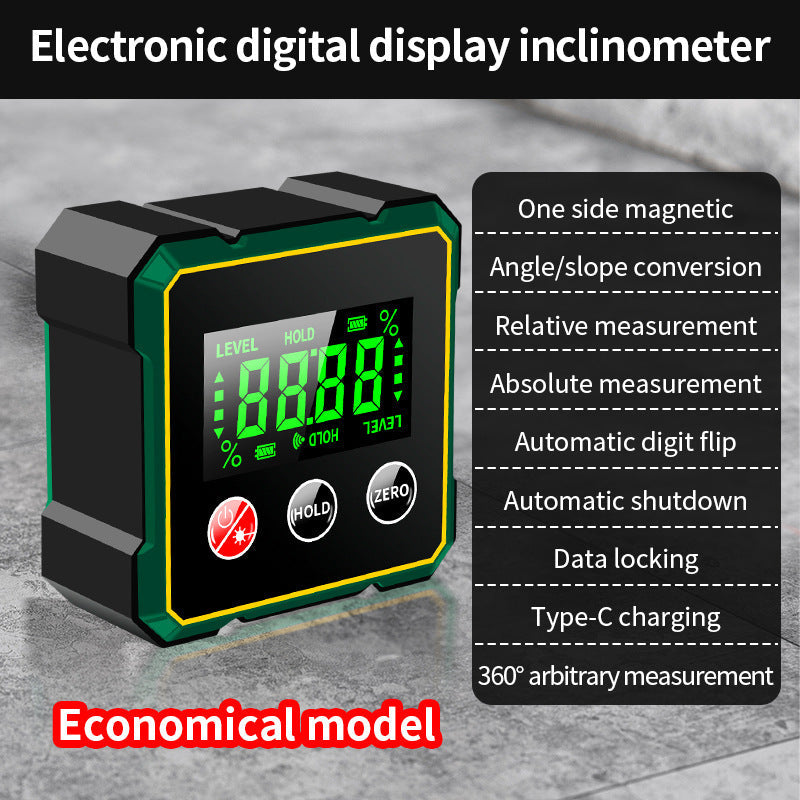 Magnetic Attraction Of Electronic Digital Inclinometer AuraRitmo