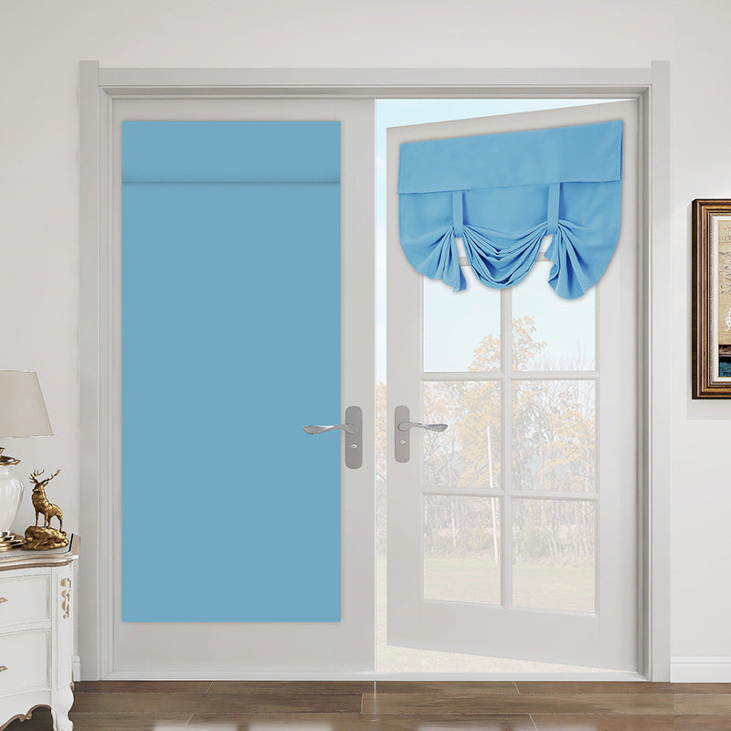 Curtain High Precision Door Curtain Solid Color Blackout