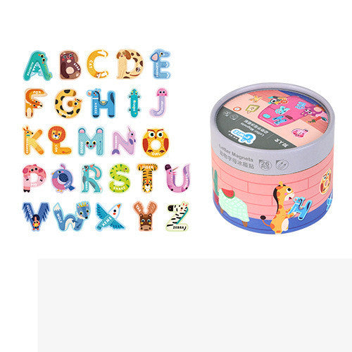 Early Education Cognitive Toy Animal Shape Alphanumeric Magnetic Toy