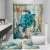 Polyester Waterproof Shower Curtain Partition Curtain