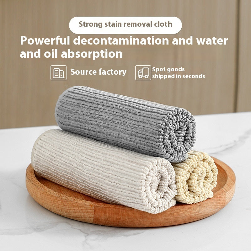 Strong Decontamination Rag Kitchen Microfiber Rag Home