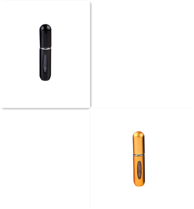 Mini Portable Refillable Perfume Bottle Refill Spray Cosmetic Container Atomizer For Travel