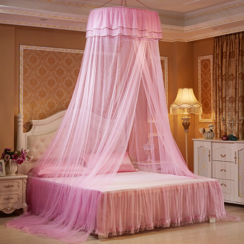 Lace Princess Dome Floor Mosquito Net AuraRitmo