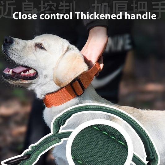 Tactical Collar Nylon Pet Release Buckle Outdoor Collar