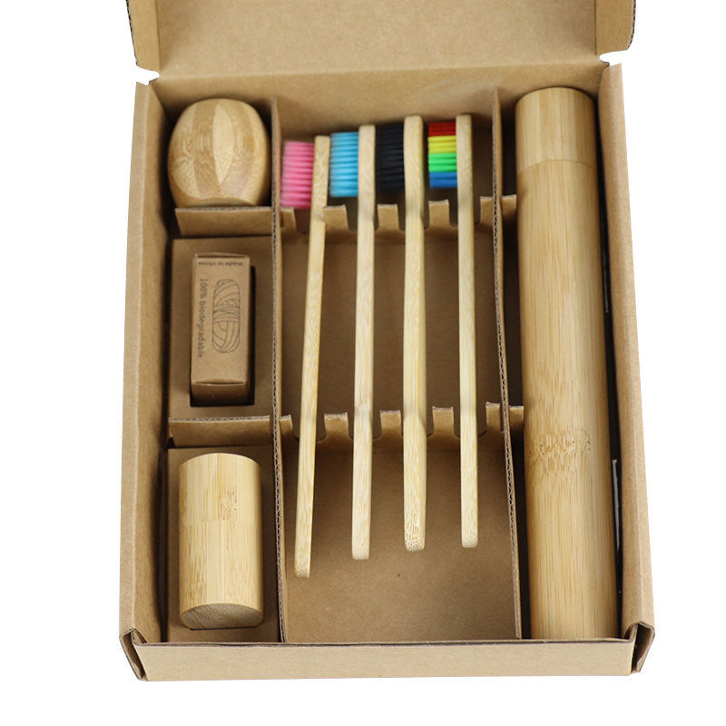 Dental Floss And Toothbrush Base Replacement Gift Box Set