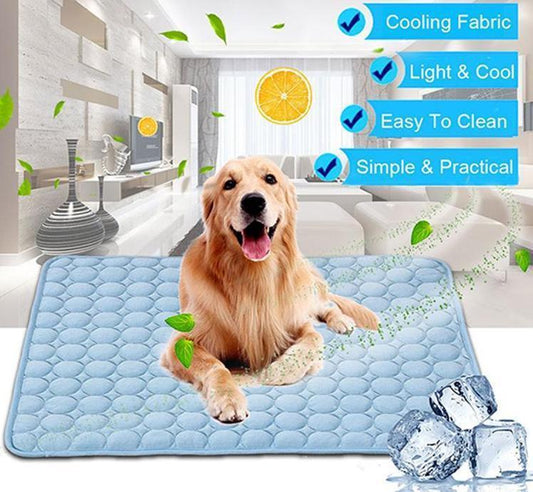 Pet Ice Silk Cold Nest Pad - Cooling Mat for Dogs & Cats 2025