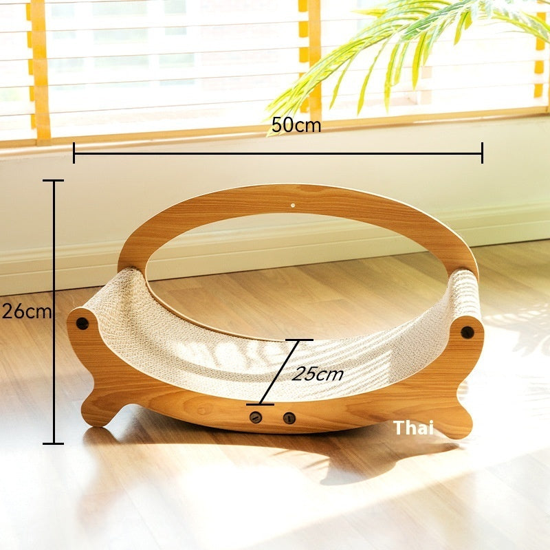Durable And Comfortable Cat Scratch Board That Does Not Shed Debris