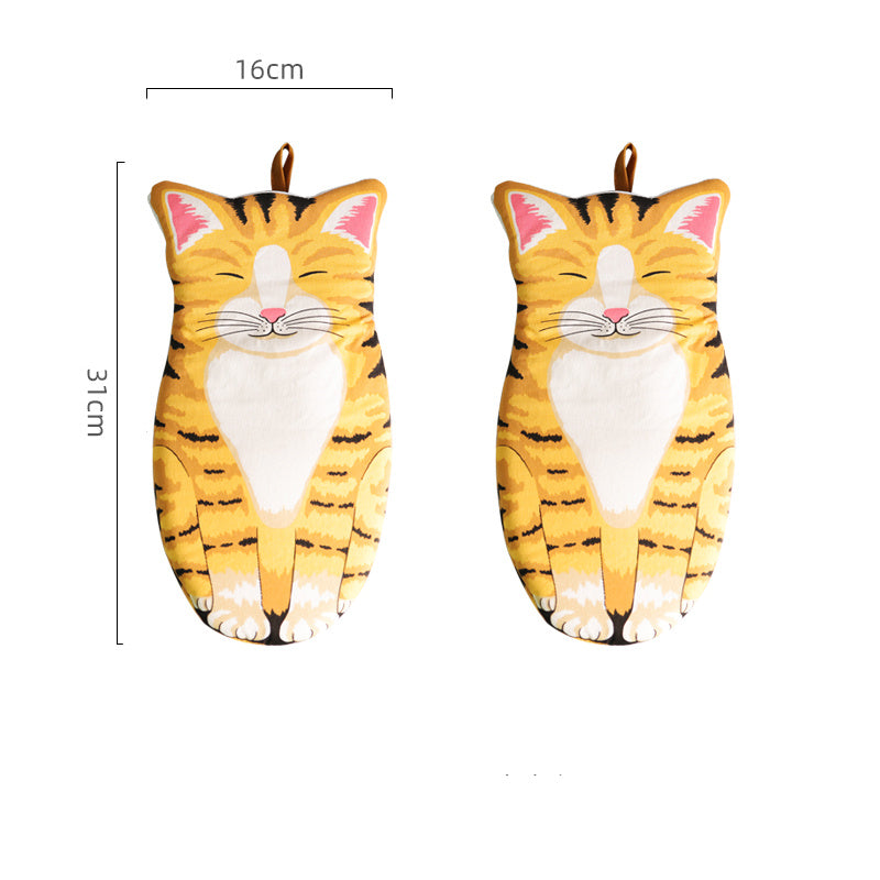 Microwave Oven Oven Gloves High Temperature Resistance