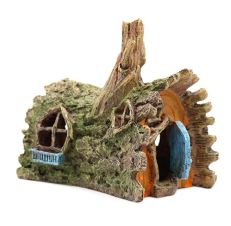 Fish Tank Aquarium Landscape Sunken Ship Decoration