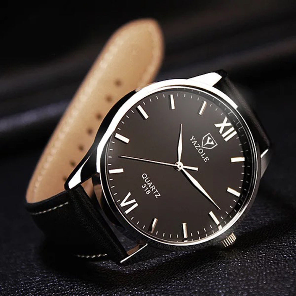 Men's gift set - watch, wallet, belt and pen