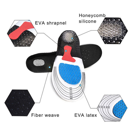 Thickened Sports Breathable Shock Absorption Insole AuraRitmo