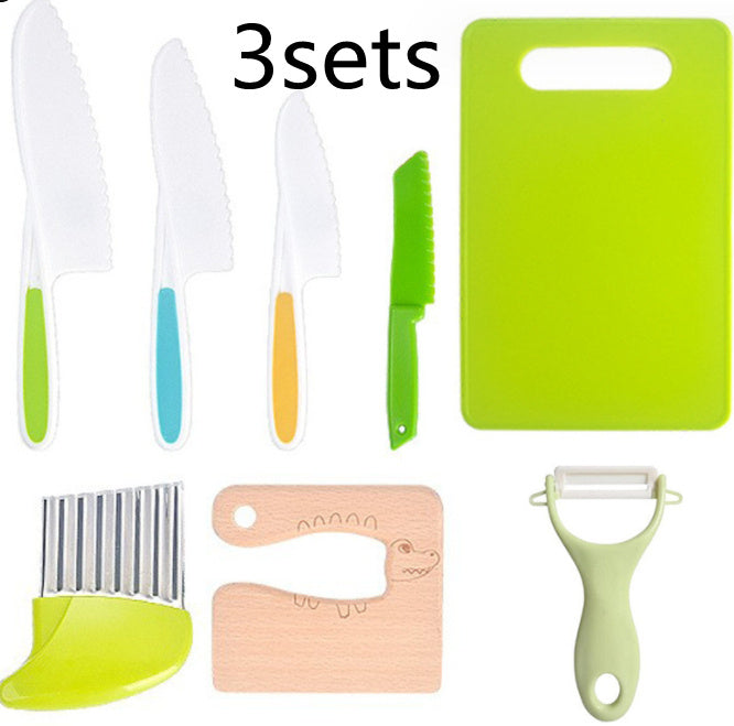 Children's Montessori Kitchen Tools for Toddlers Kids Cooking