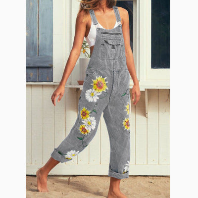 Printing hot sale new overalls