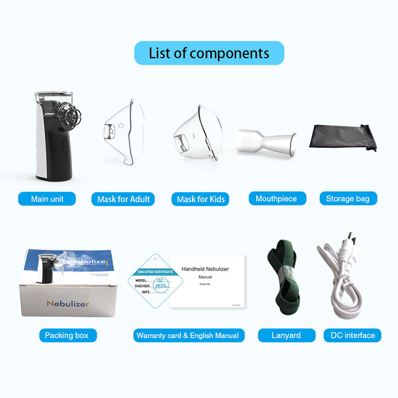 Mini Portable Inhaler Nebulizer for Children AuraRitmo