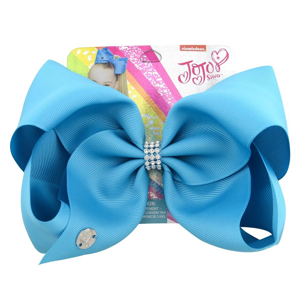 Childrens Hair Accessories Jojo Bow And Curled Flower Hairpin Baby Hairpin