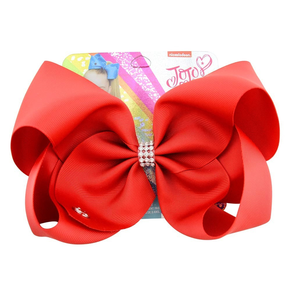 Childrens Hair Accessories Jojo Bow And Curled Flower Hairpin Baby Hairpin