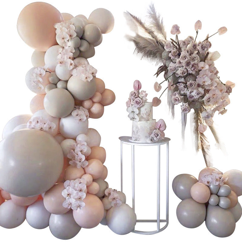 Bean Paste Maca Color Balloon Chain Set AuraRitmo