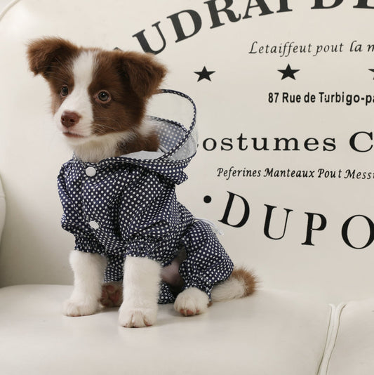 Four-Legged Waterproof And Dustproof Clothes For Going Out