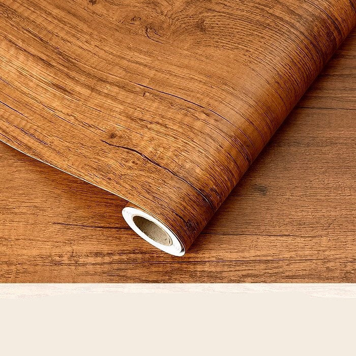 Wallpaper Self-adhesive Light Black Walnut Commercial