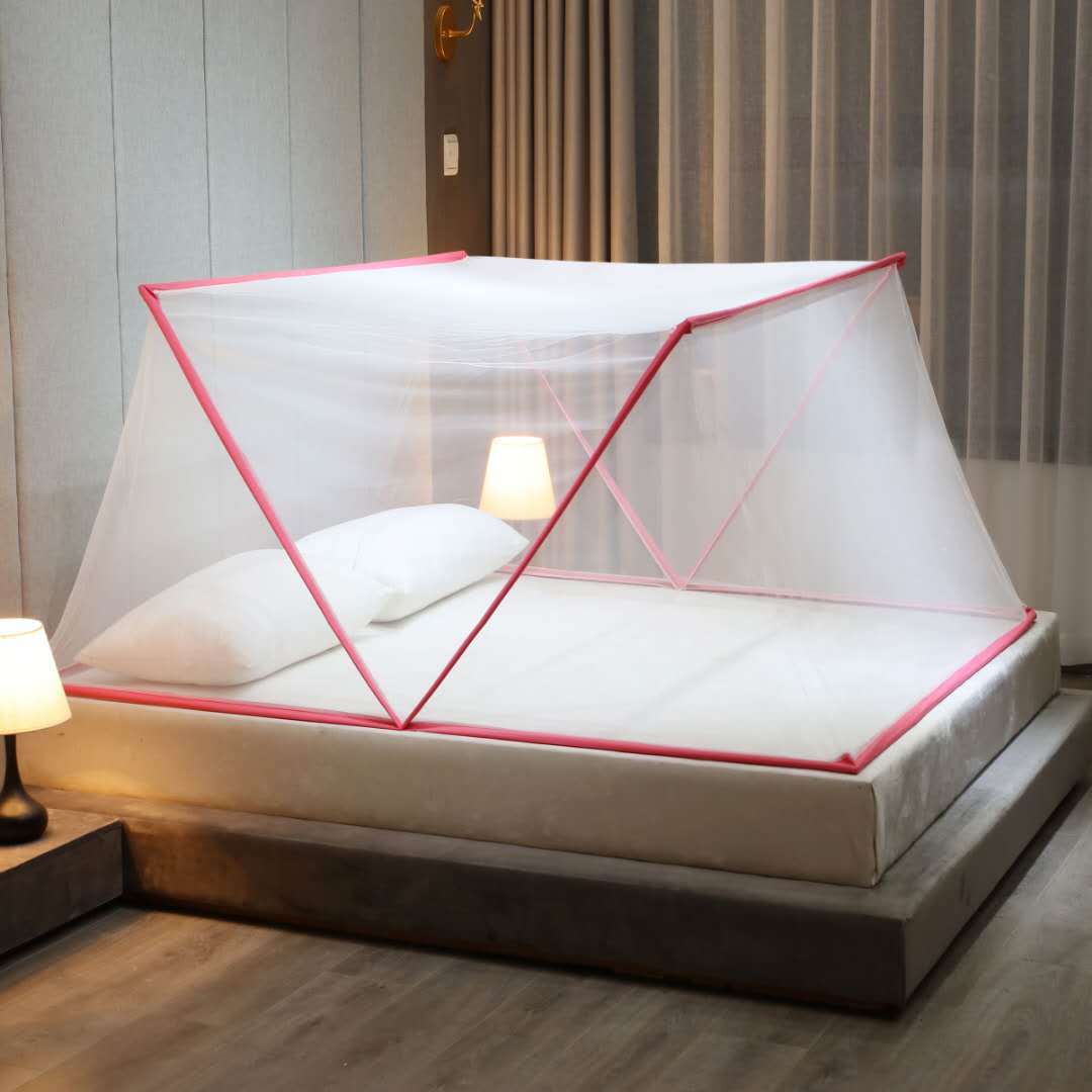 Installation-Free Foldable Mosquito Nets Easy To Store Bottomless For Household School Dormitories AuraRitmo