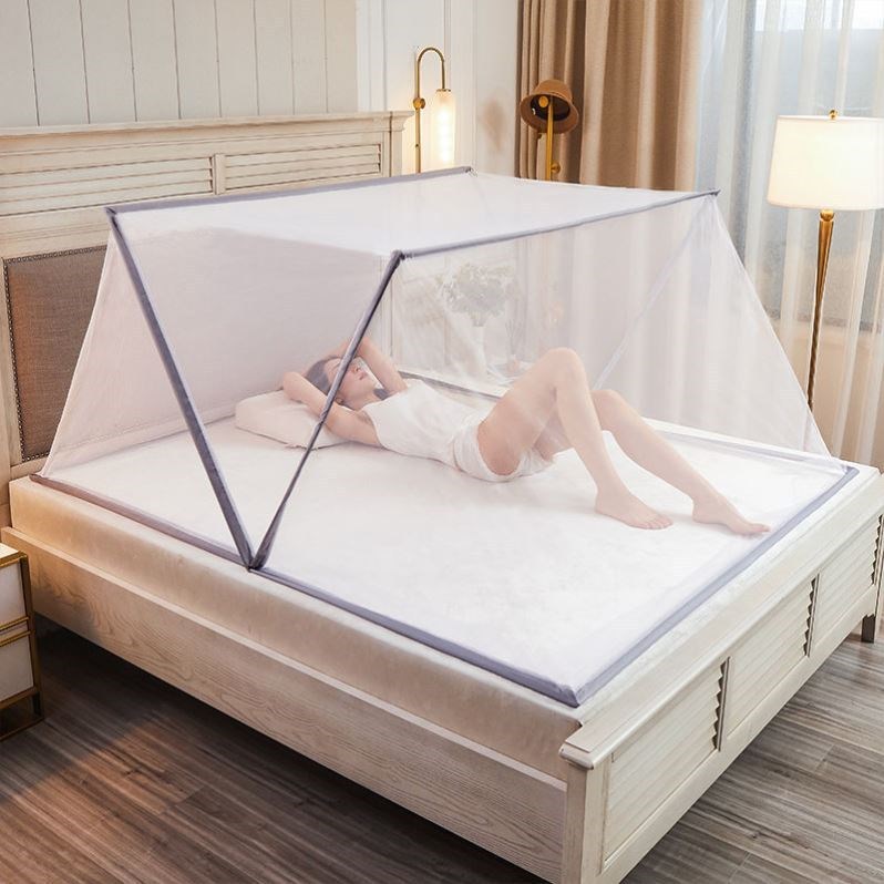 Installation-Free Foldable Mosquito Nets Easy To Store Bottomless For Household School Dormitories AuraRitmo