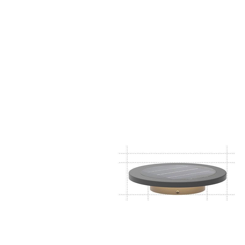 Eco-friendly black stone shape lamp garden Light Led light AuraRitmo