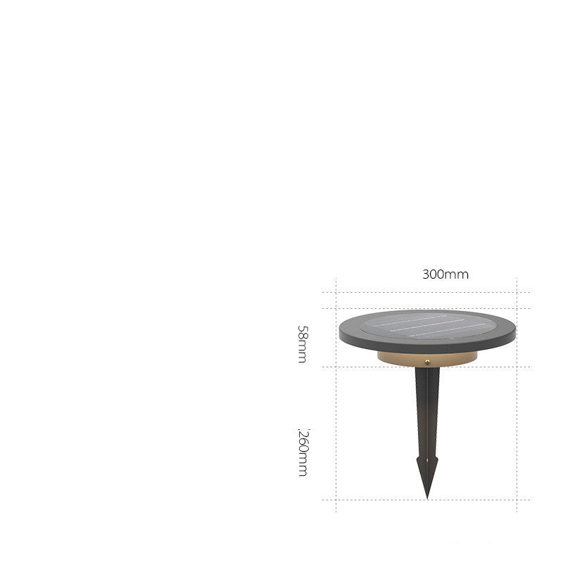 Eco-friendly black stone shape lamp garden Light Led light AuraRitmo